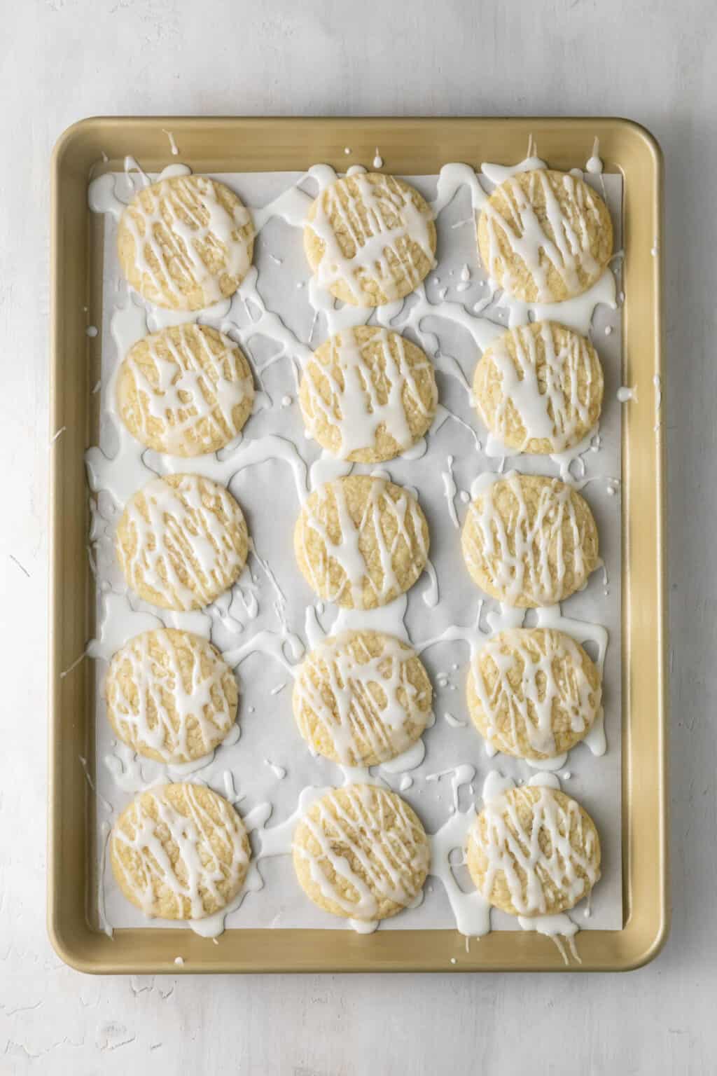 Soft & Chewy Lemon Lavender Cookies - Belle Fleur Bakery